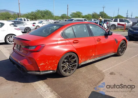 2025 BMW M3 Competition z USA, uszkodzony, nr VIN WBS23HJ0XSFU61597